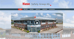 Desktop Screenshot of hase-safety.com